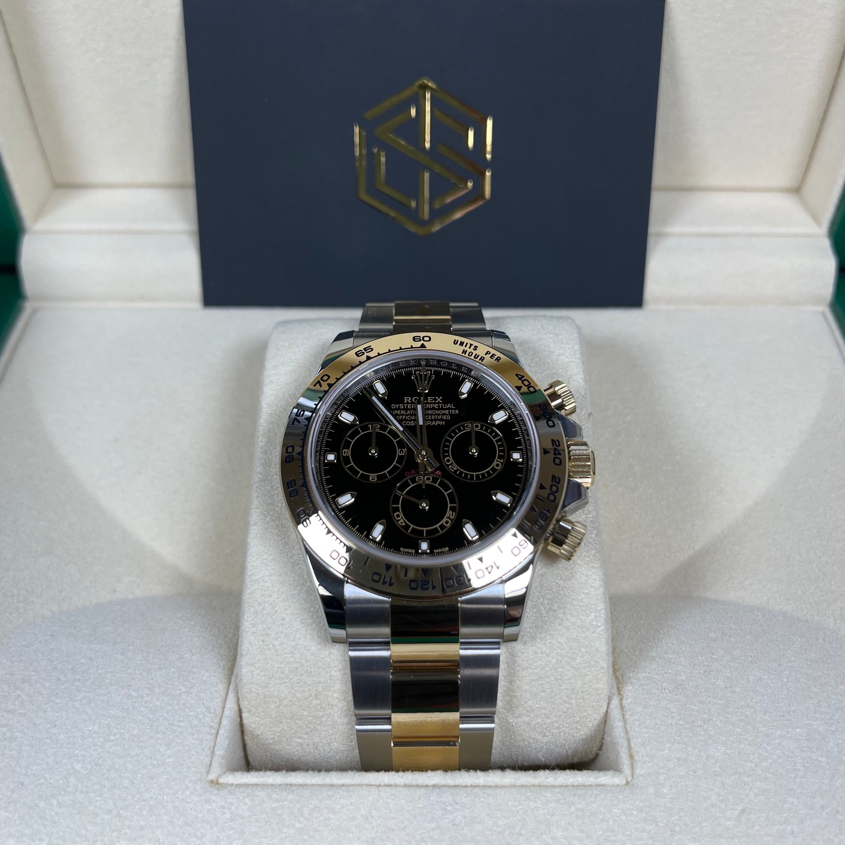 Rolex Cosmograph Daytona Bi Metal 116503 Black Dial 2021 Brand New Watch