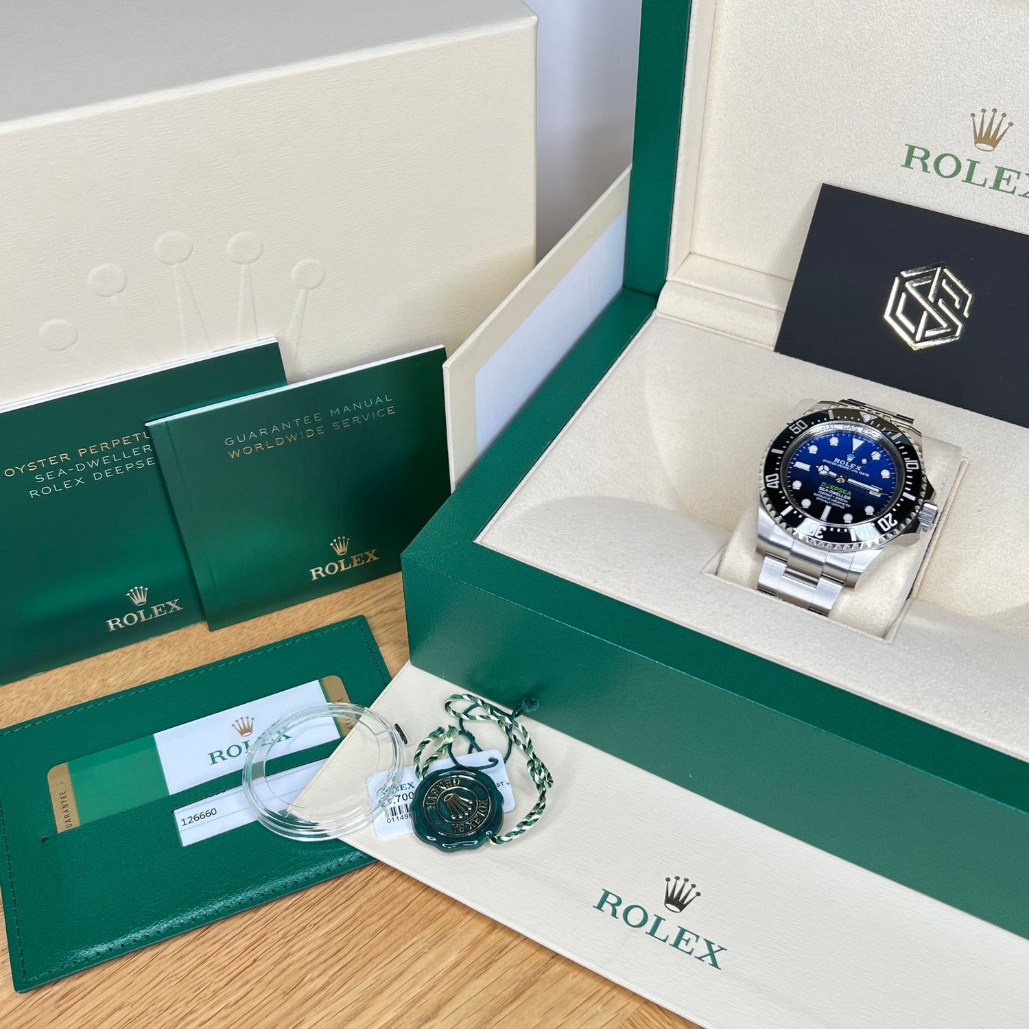 Rolex 126660 DeepSea 'James Cameron' 2019 Full Set Watch - SwissTimepieces