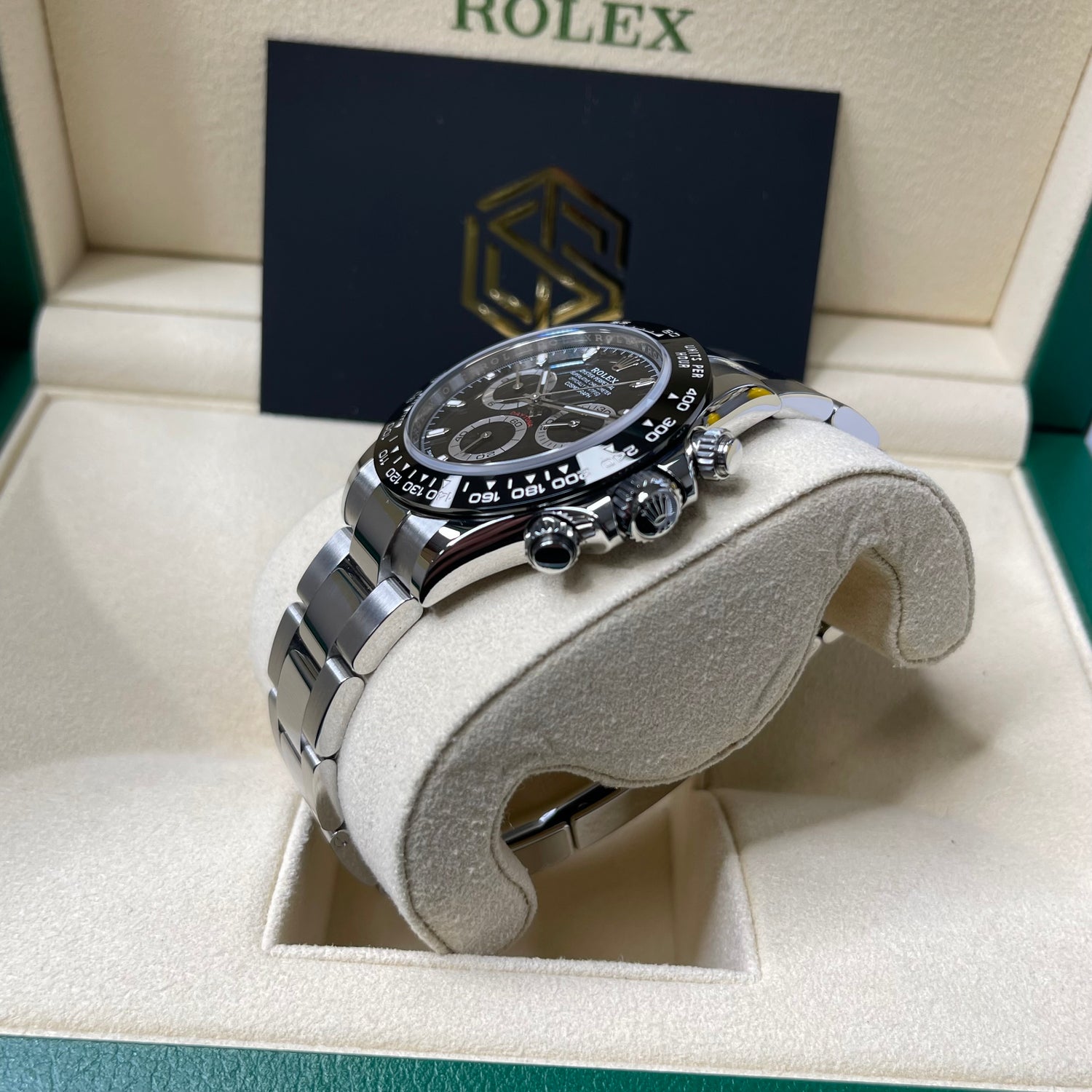 Rolex Cosmograph Daytona Ceramic Black Dial 116500LN 2020 Full Set Watch
