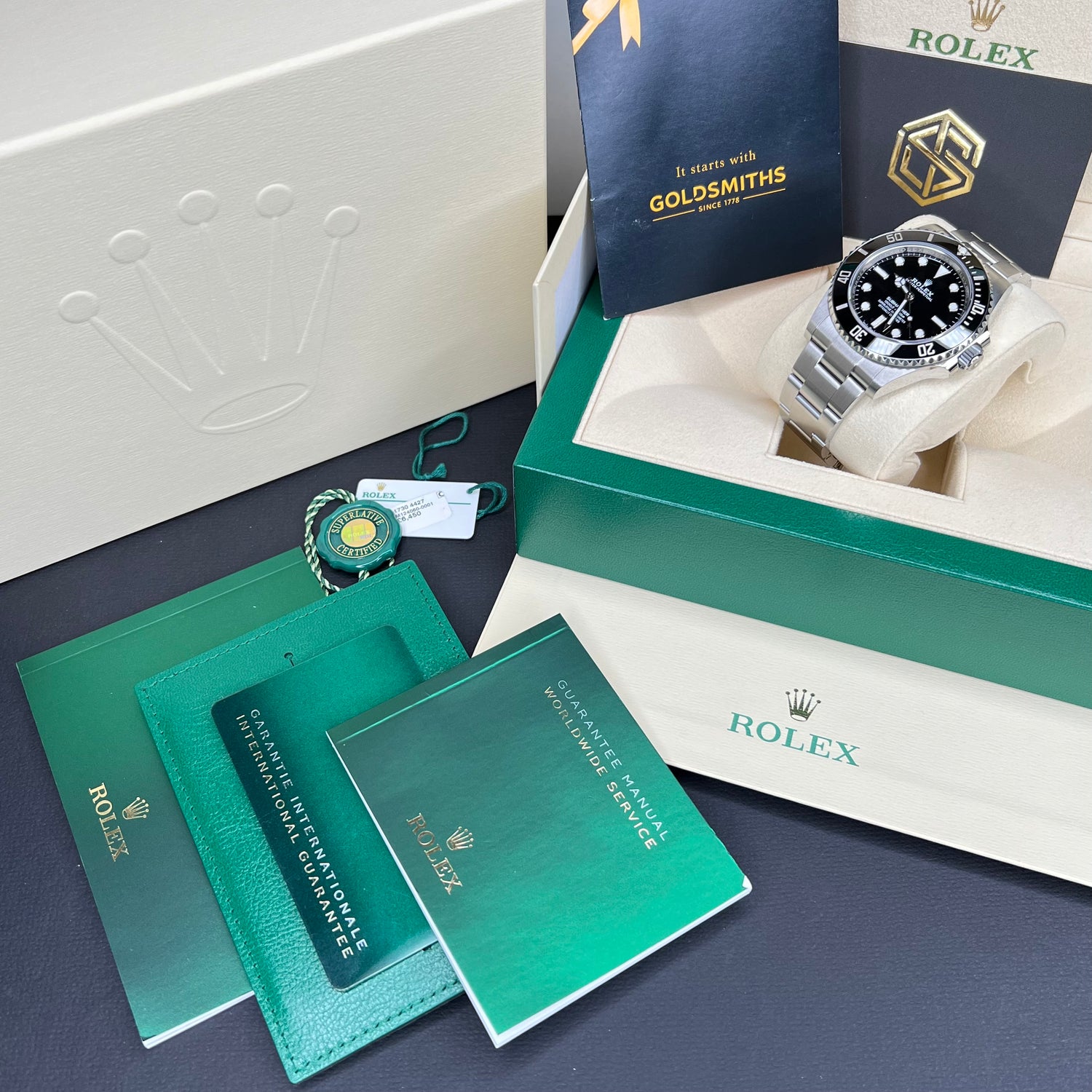 Rolex Submariner No Date 124060 2020 Full Set Watch - SwissTimepieces