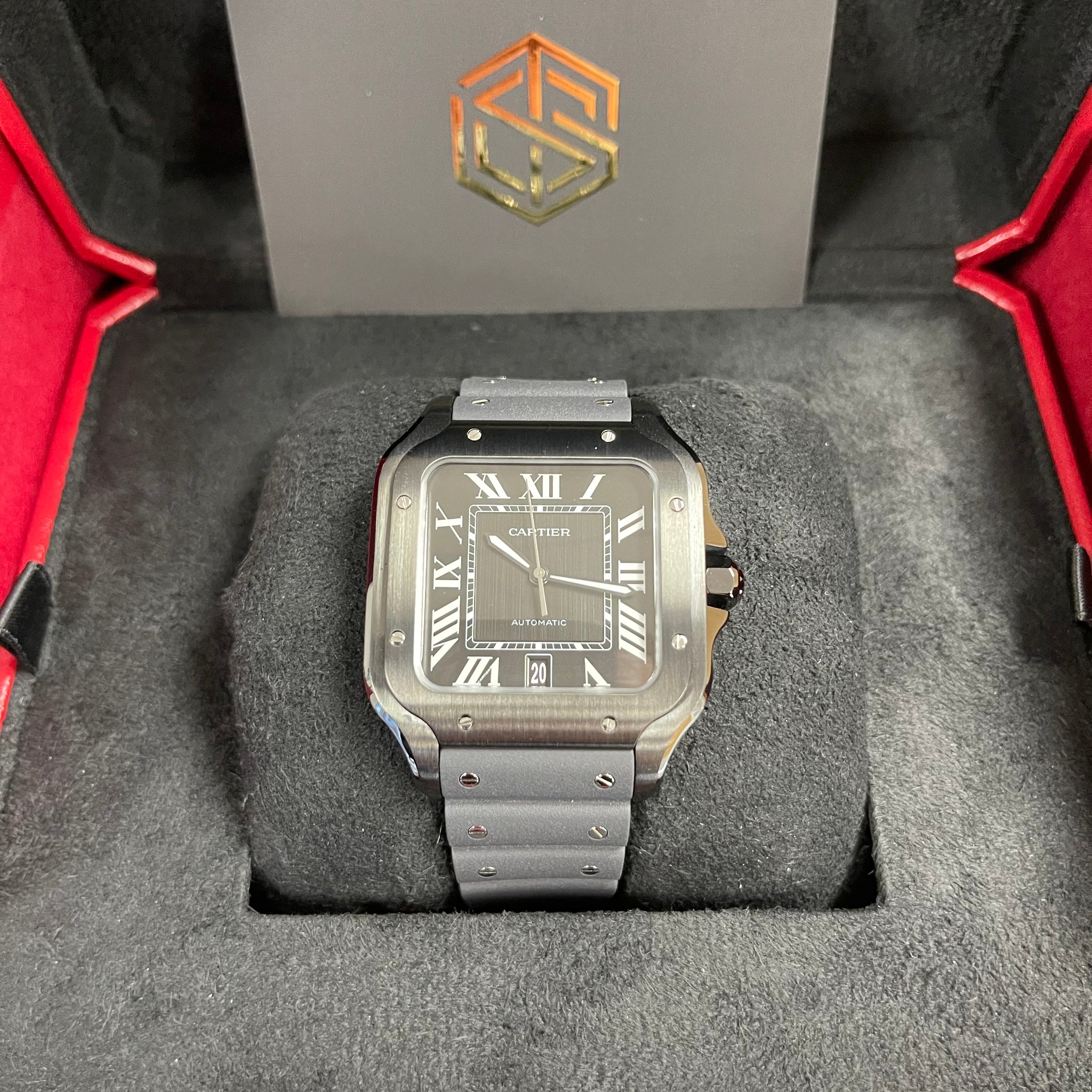 Cartier santos wssa0039 hot sale