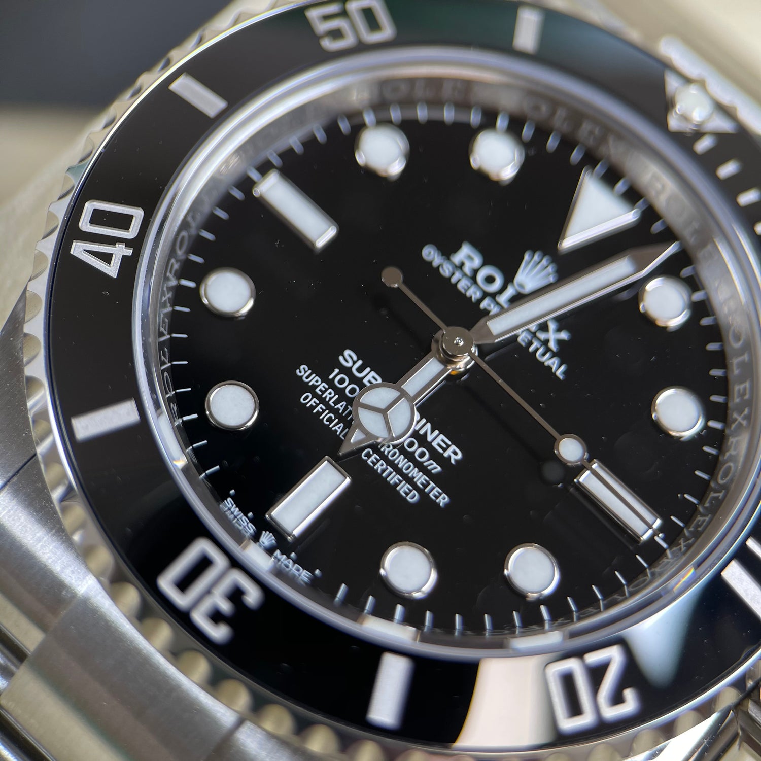 Rolex Submariner No Date 124060 Brand New 2020 Full Set Watch