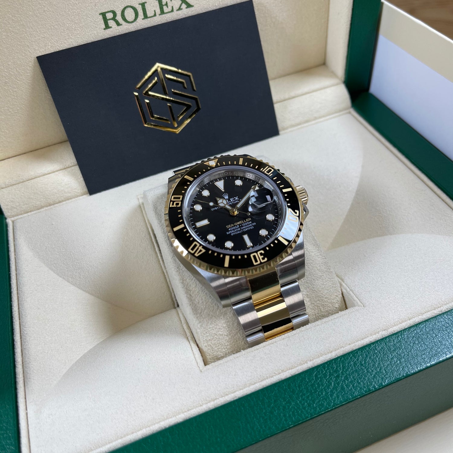 Rolex Sea-Dweller 126603 Bi-Metal Brand New 2021 Full Set Watch - SwissTimepieces