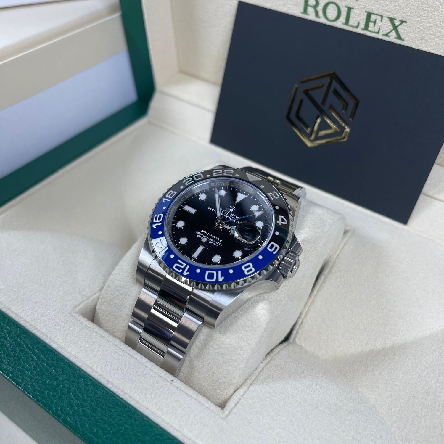 Rolex GMT-Master II 126710BLNR Batman Oyster 2021 NEW MODEL Watch
