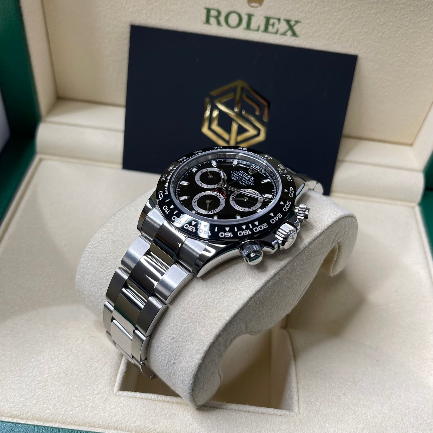 Rolex Cosmograph Daytona Ceramic Black Dial 116500LN 2020 Full Set Watch