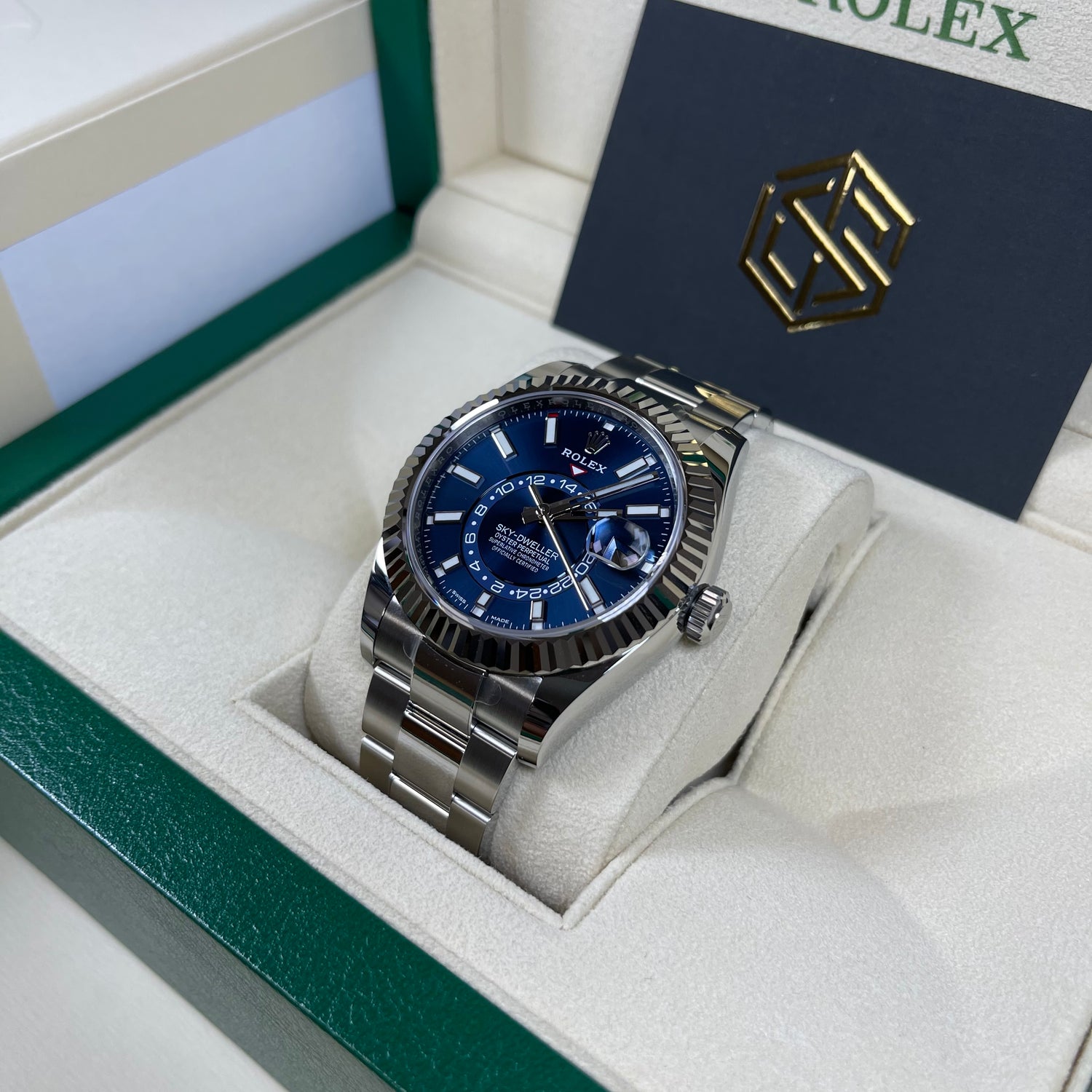 Rolex Sky-Dweller Blue Dial 326934 Brand New 2021 Watch
