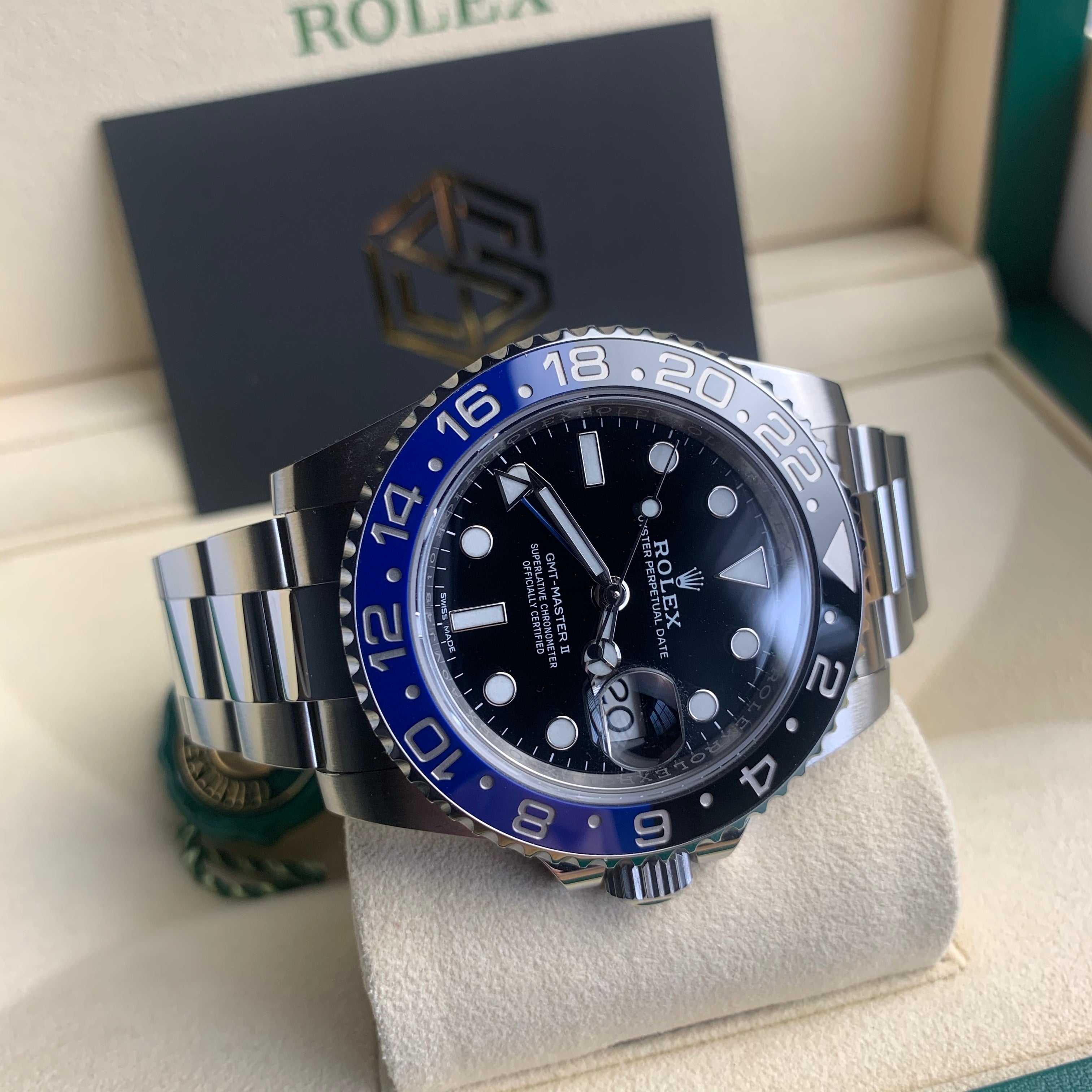 Rolex GMT Master II 116710BLNR Batman Watch North West