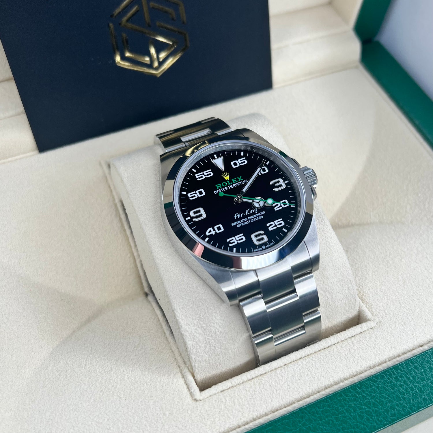 Rolex Air King 126900 Black Dial Unworn NEW 2022 MODEL Watch