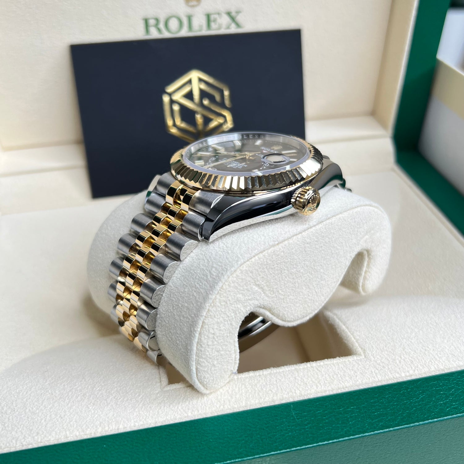 Rolex Sky-Dweller Jubilee Black Dial 326933 New Model 2021 Watch