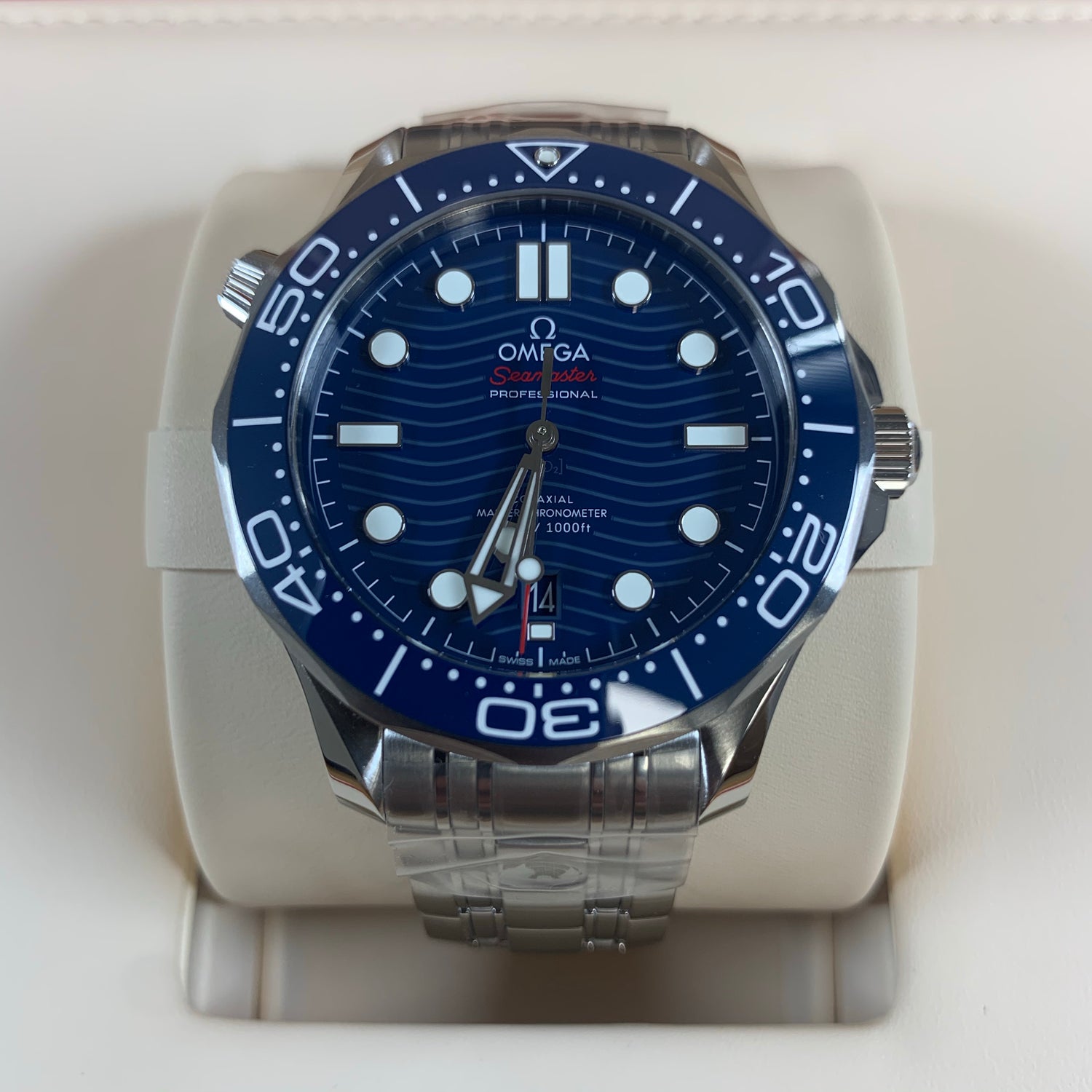 OMEGA SEAMASTER DIVER 300M CO‑AXIAL MASTER CHRONOMETER 42 MM WATCH - 210.30.42.20.03.001