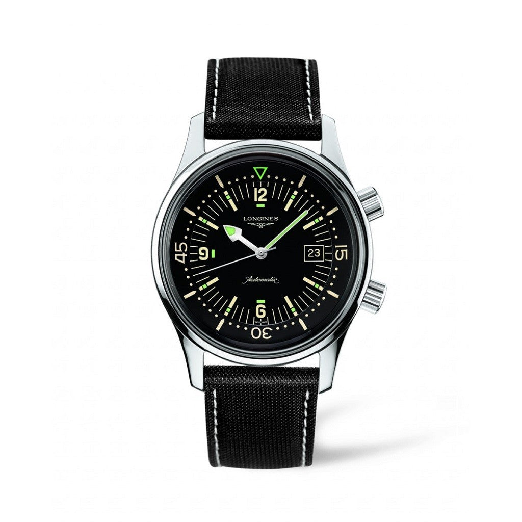 Longines Heritage Automatic Black Dial Men's Watch L36744500