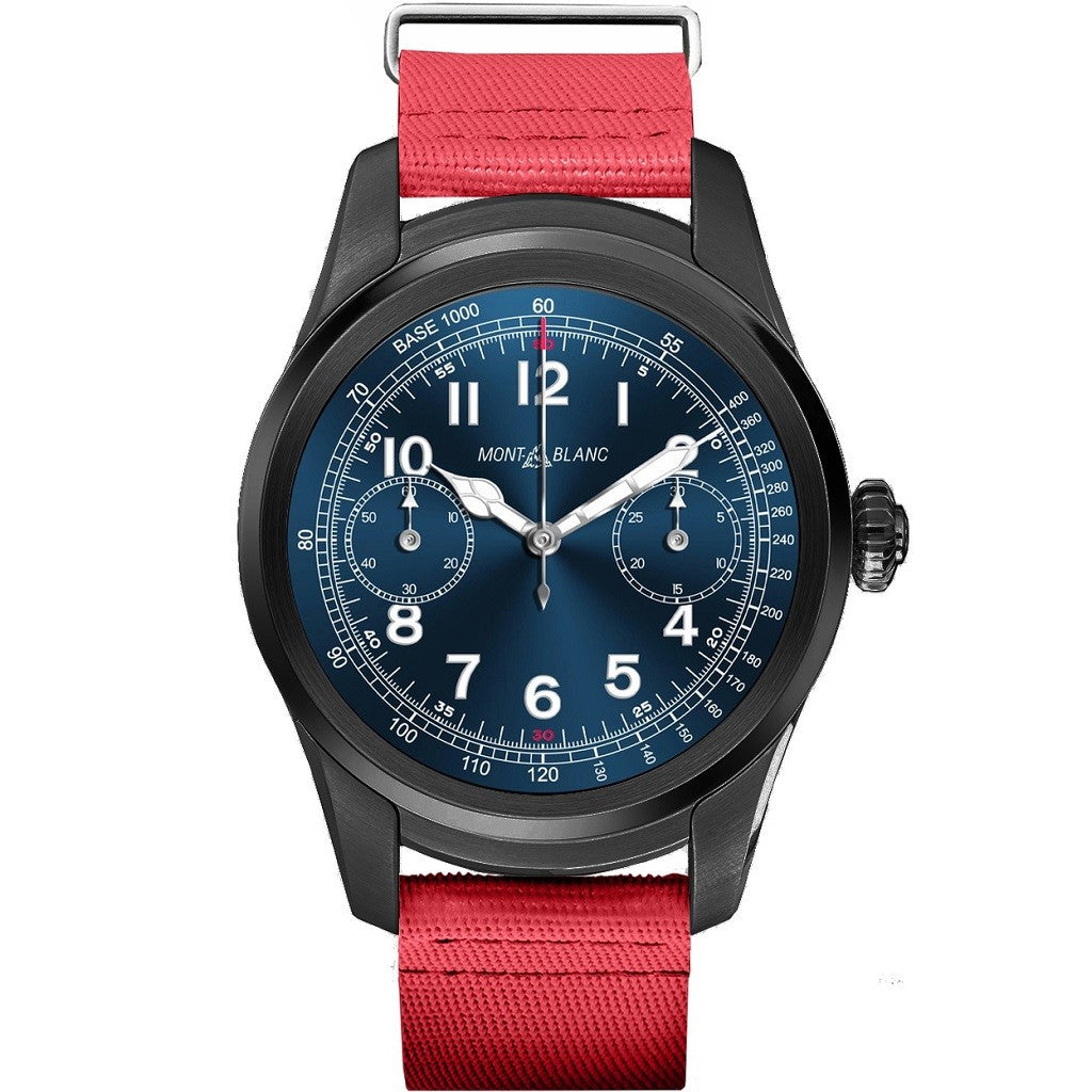 Montblanc Summit Smartwatch World Time Chronograph Men's Watch - 117541
