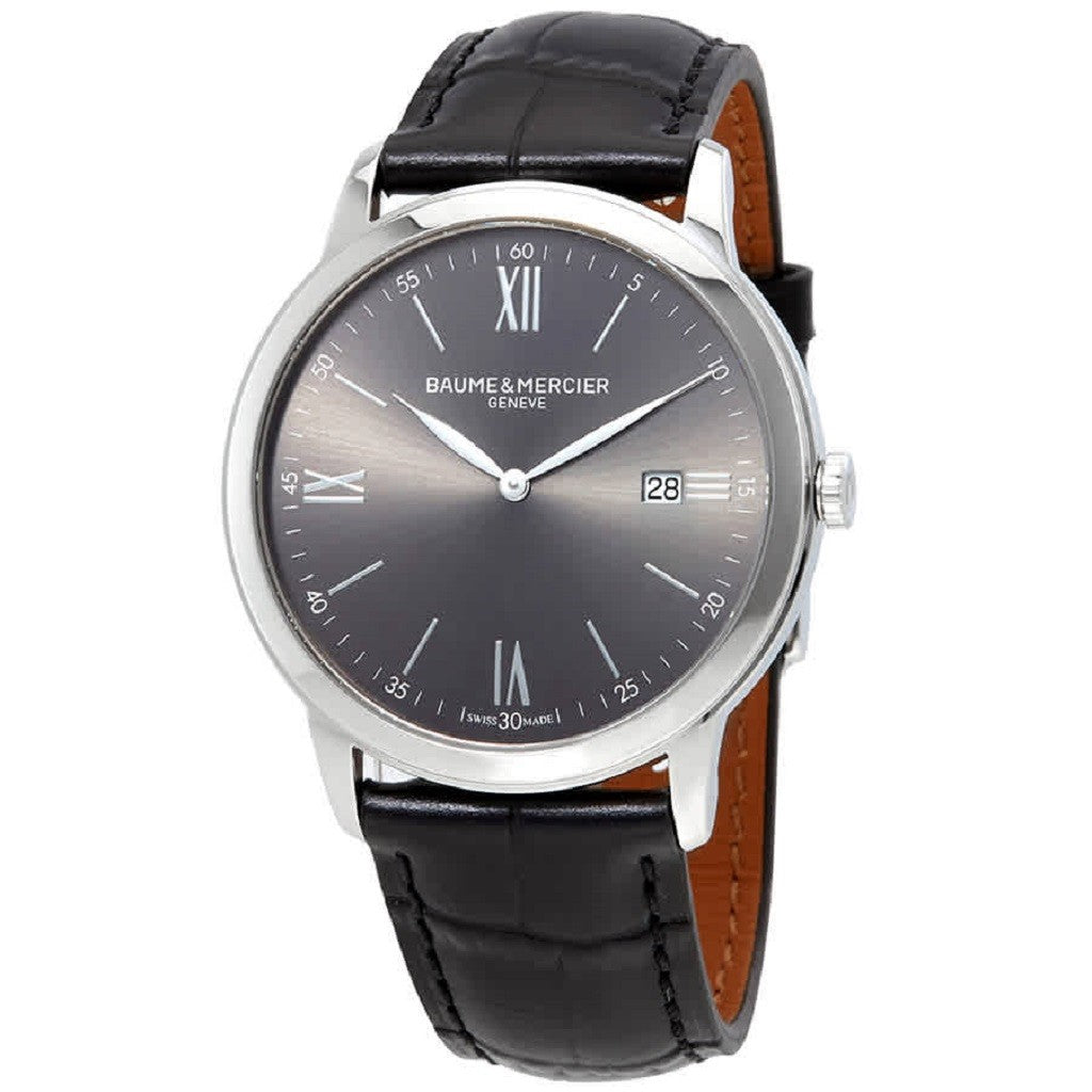 Baume and Mercier Classima Slate-Gray Dial 42mm Men's Watch 10416