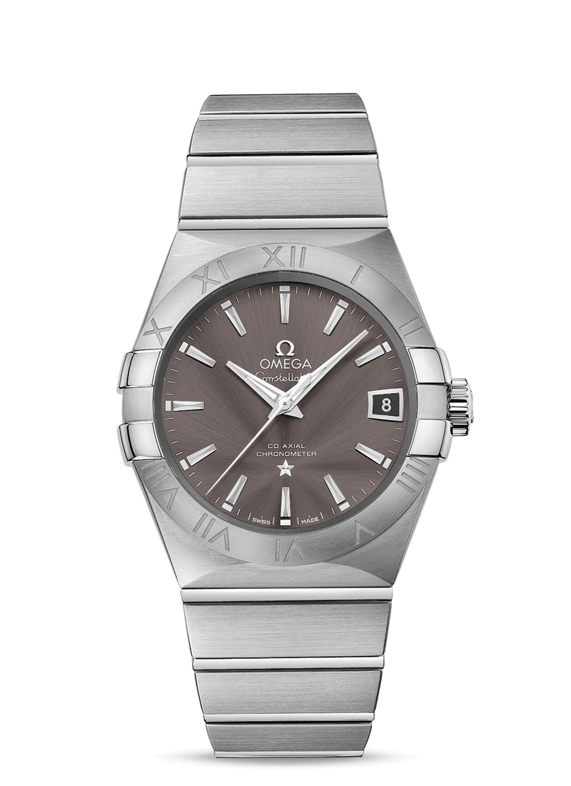 Omega Constellation Steel Co-Axial Automatic Mens Watch - 123.10.38.21.06.001