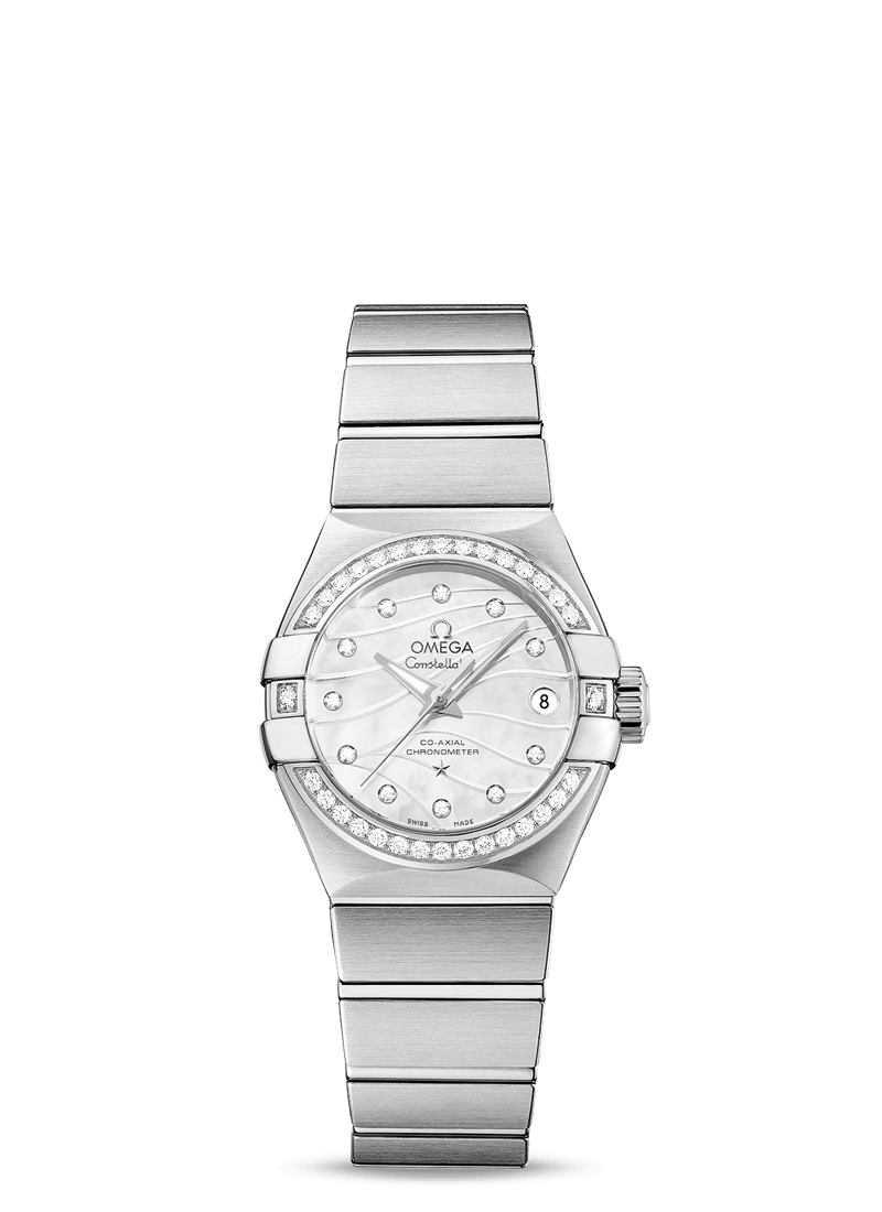 Omega Constellation Co-Axial Chronometer Ladies Watch - 123.15.27.20.55.002