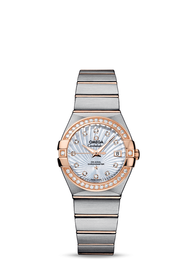 OMEGA Constellation Co-Axial Chronometer 27MM Ladies Watch - 123.25.27.20.55.001