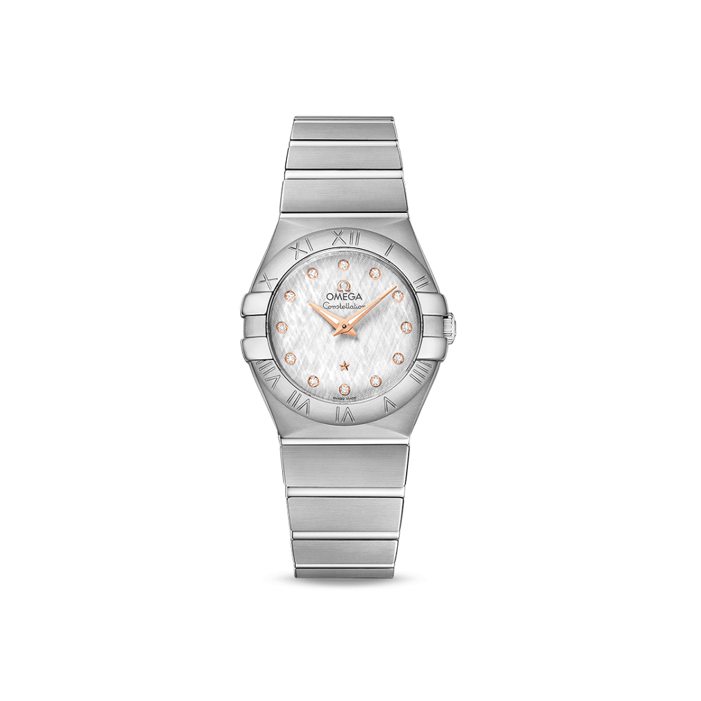 Omega Constellation Ladies 27mm Quartz Watch 123.10.27.60.52.001