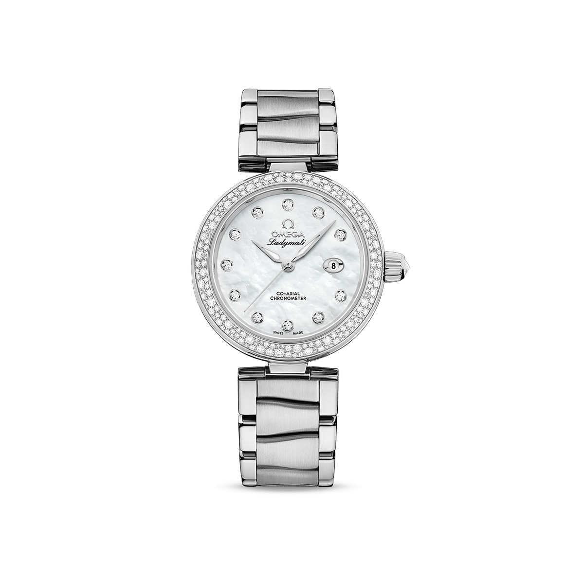 OMEGA De Ville Ladymatic Diamond Co-axial 34mm Watch - 425.35.34.20.55.002