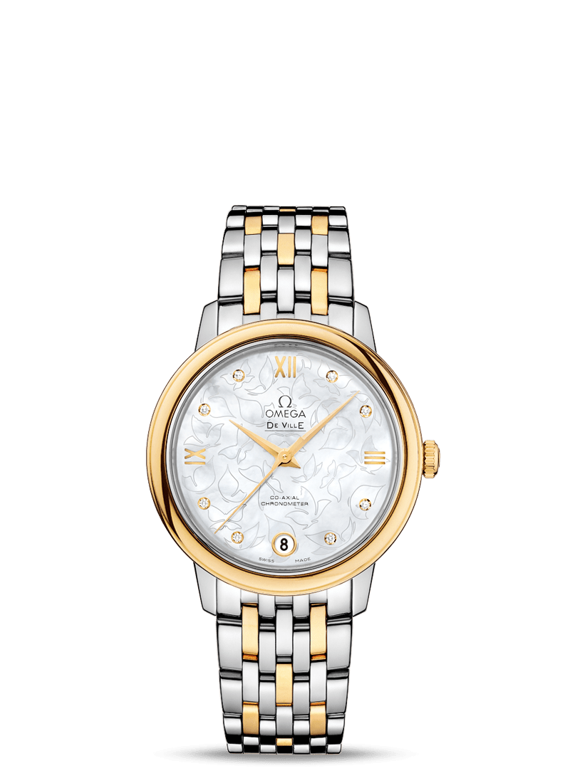 OMEGA De Ville Prestige Butterfly Co-Axial Chronometer 32.7 MM Watch - 424.20.33.20.55.002 - SwissTimepieces