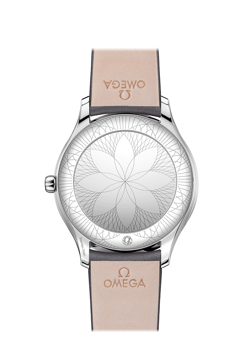 Omega De Ville Tresor Silver Dial 39mm Diamond Watch - 428.17.39.60.02.001