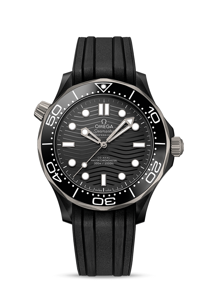 Omega Seamaster Diver 43.5mm Ceramic & Titanium Watch 210.92.44.20.01.001
