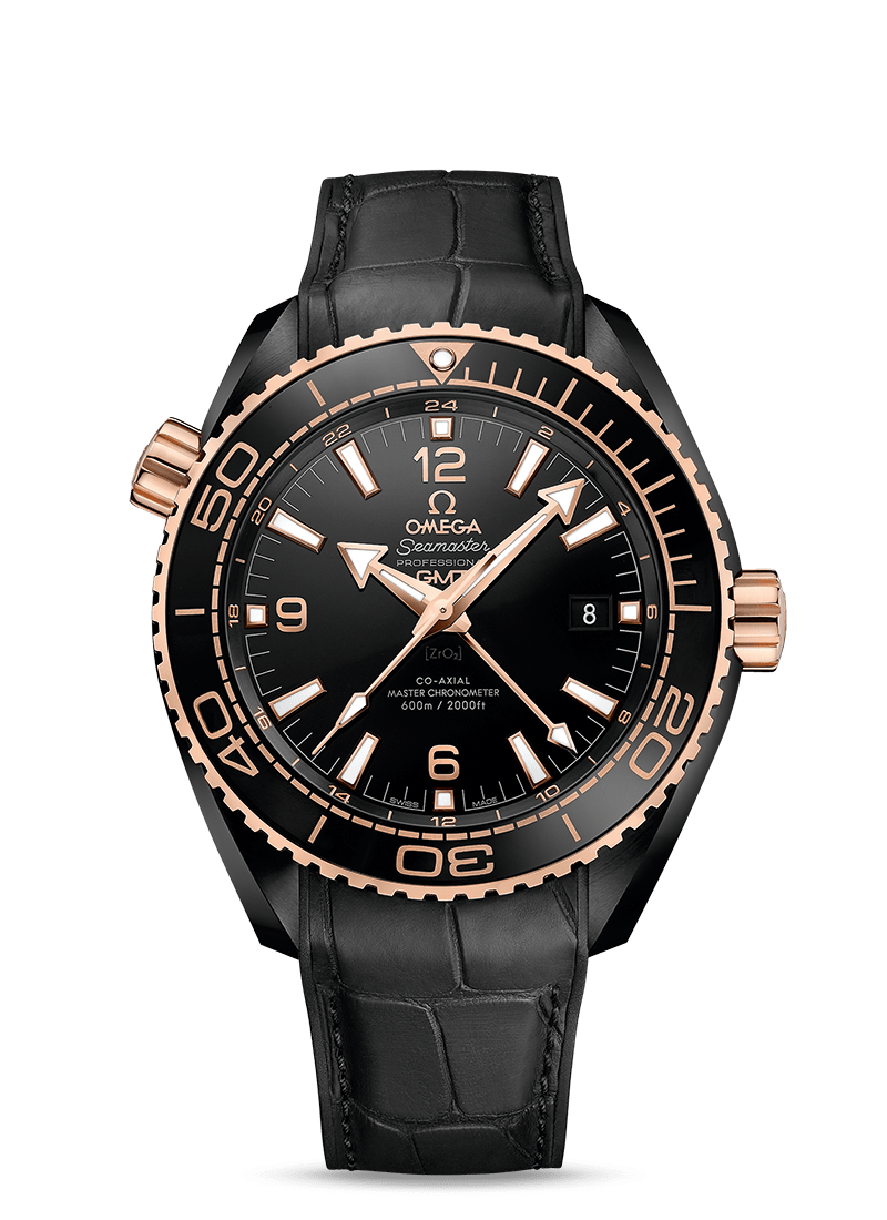 OMEGA Planet Ocean 600m Co-axial Master Chronometer Gmt 45.5 MM Watch - 215.63.46.22.01.001