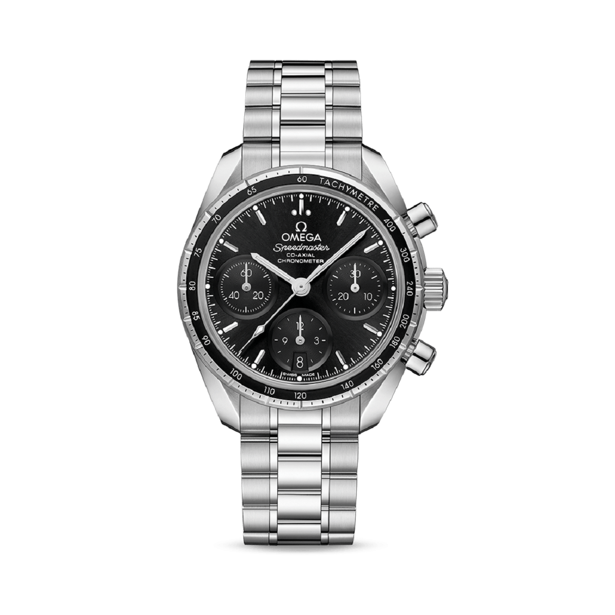Omega Speedmaster 38MM Co-Axial Chronograph Automatic Watch - 324.30.38.50.01.001