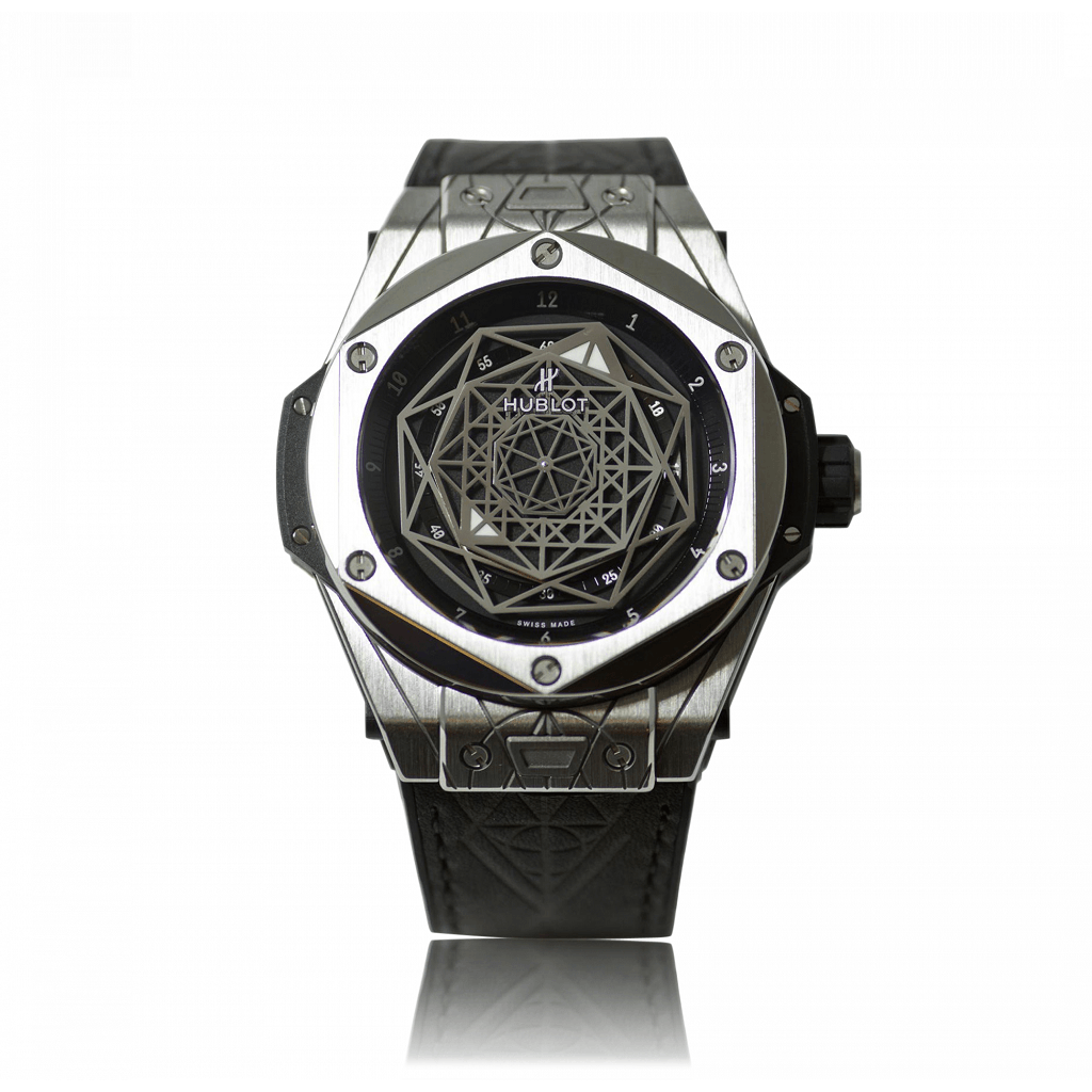 HUBLOT Big Bang Unico Automatic Titanium Black Dial Mens Watch 415.NX.1112.VR.MXM16