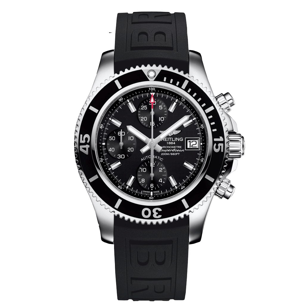 BREITLING Superocean Automatic Stainless Steel Black Dial Mens Watch A13311C9/BF98 161A