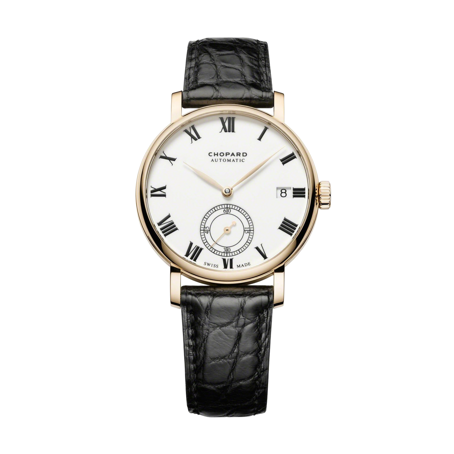 CHOPARD Classic Manufacture 18-carat Rose Gold Mens Watch 161289-5001