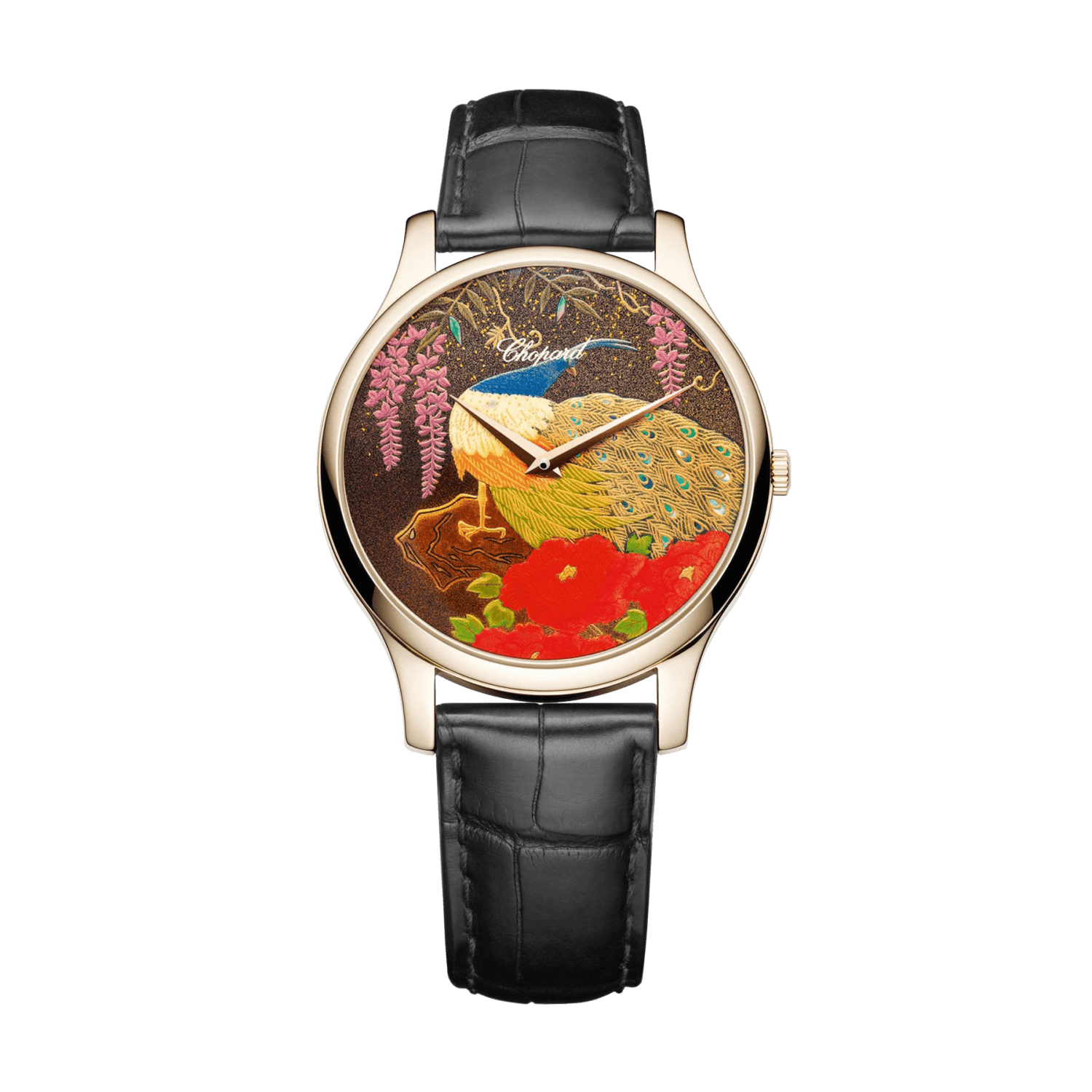 CHOPARD L.U.C Xp Urushi 18-carat Rose Gold Mens Watch 161902-5049