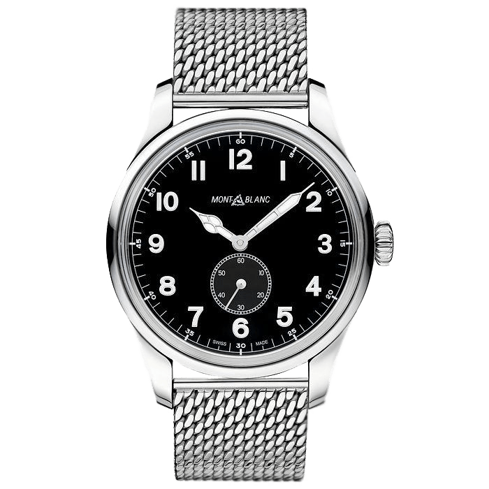 Montblanc 1858 Men's Stainless Steel Strap Watch 4803981
