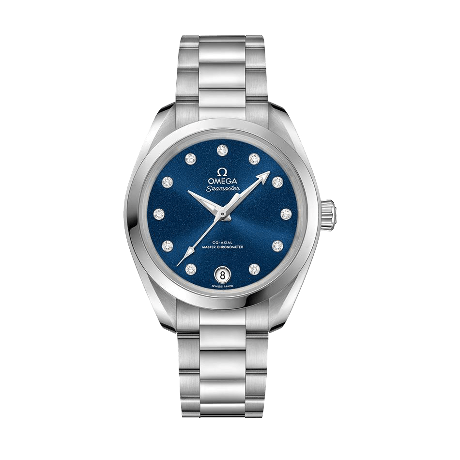 OMEGA Aqua Terra 150m Co-axial Master Chronometer 34 MM Watch 220.10.34.20.53.001