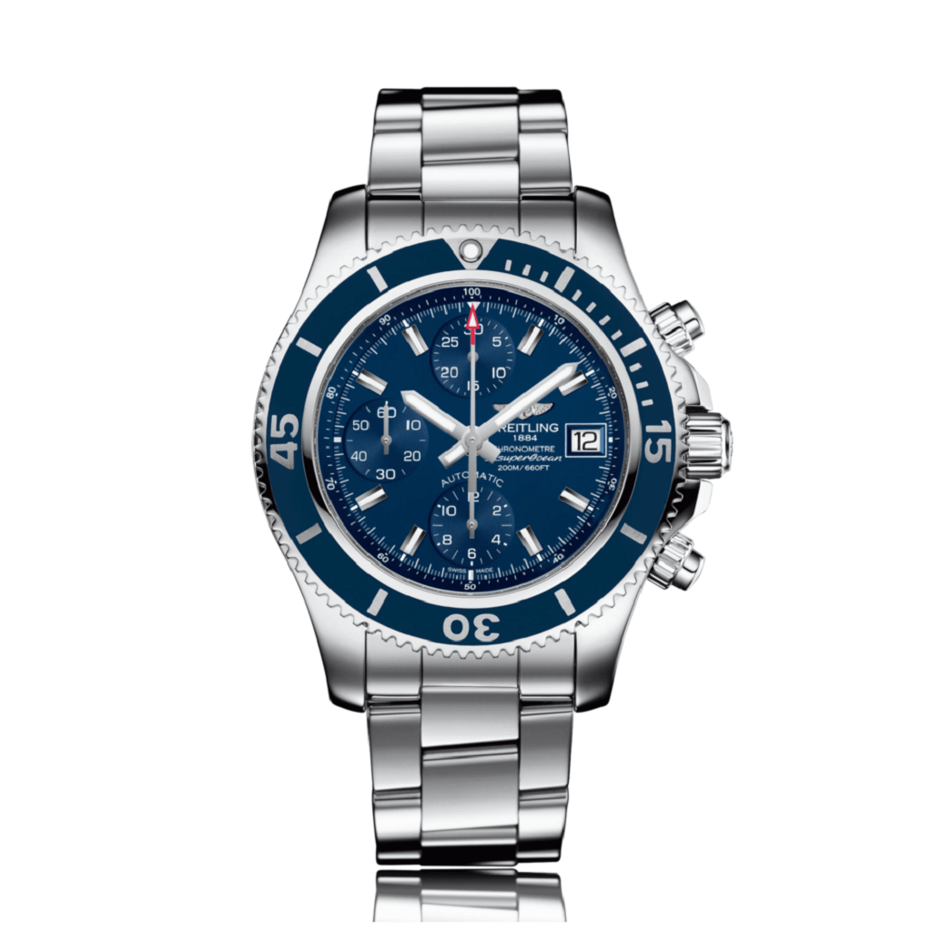BREITLING Superocean Automatic Stainless Steel Blue Dial Mens Watch A13311D1/C971 161A