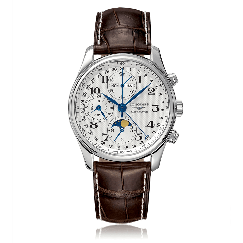 LONGINES Master Moon-Phase Chronograph Automatic Mens Watch L26734785