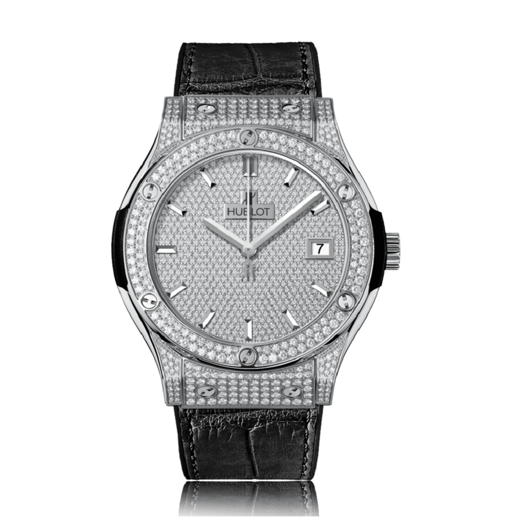 HUBLOT Classic Fusion Automatic Titanium Grey Dial Unisex Watch 511.NX.9010.LR.1704