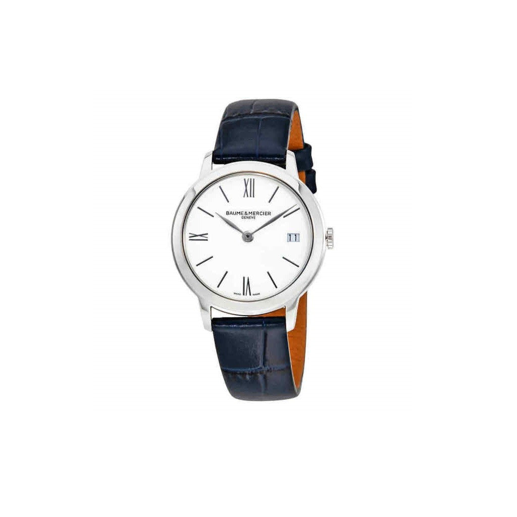 Baume & Mercier Classima Quartz Stainless Steel White Dial Ladies Watch 10353
