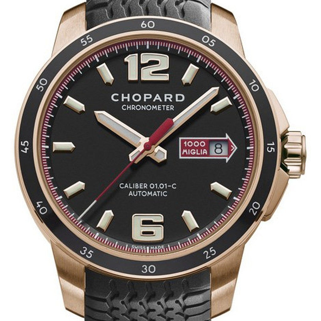 CHOPARD Mille Miglia Gts Automatic 18-carat Rose Gold Mens Watch 161295-5001