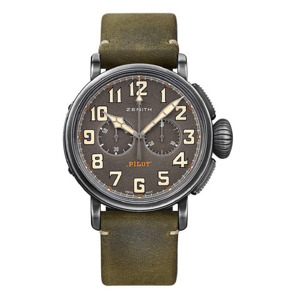 Zenith Pilot Heritage Men's Watch 11.2430.4069-21.C773
