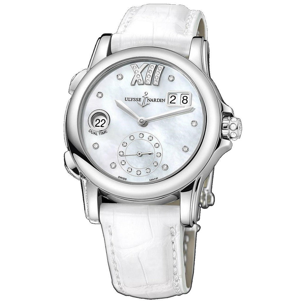 Ulysse Nardin Classico Automatic Stainless Steel Mother-Of-Pearl Dial Ladies Watch 3343-222/391