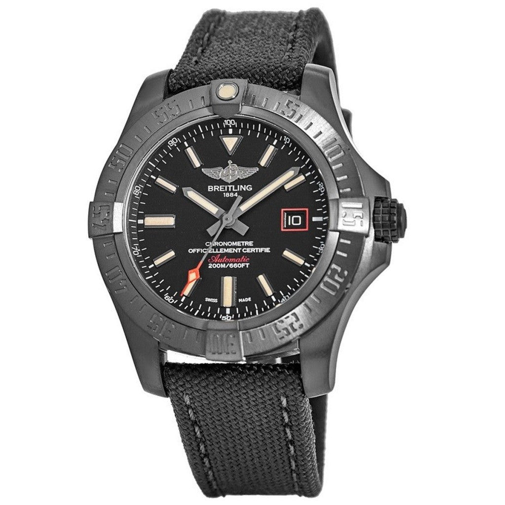 Breitling Avenger Blackbird 44MM Titanium Automatic Men's Watch V17311101B1W1